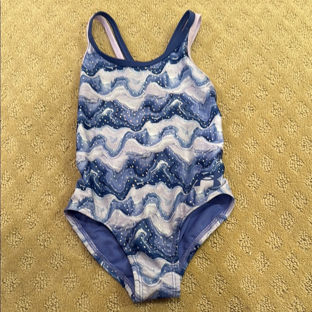 Girls Under Armour Swimsuit Sz 4